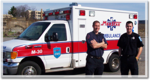 image of medstar ambulance and staff